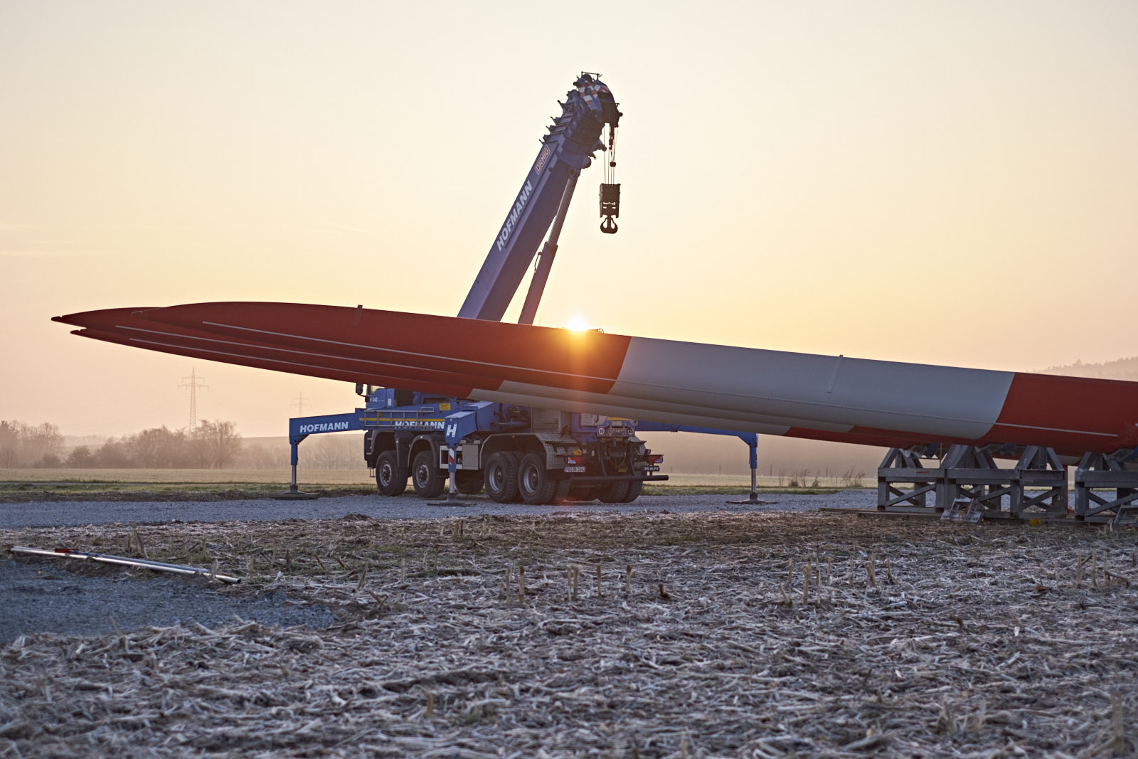 Rotorblätter einer Windkraftanlage