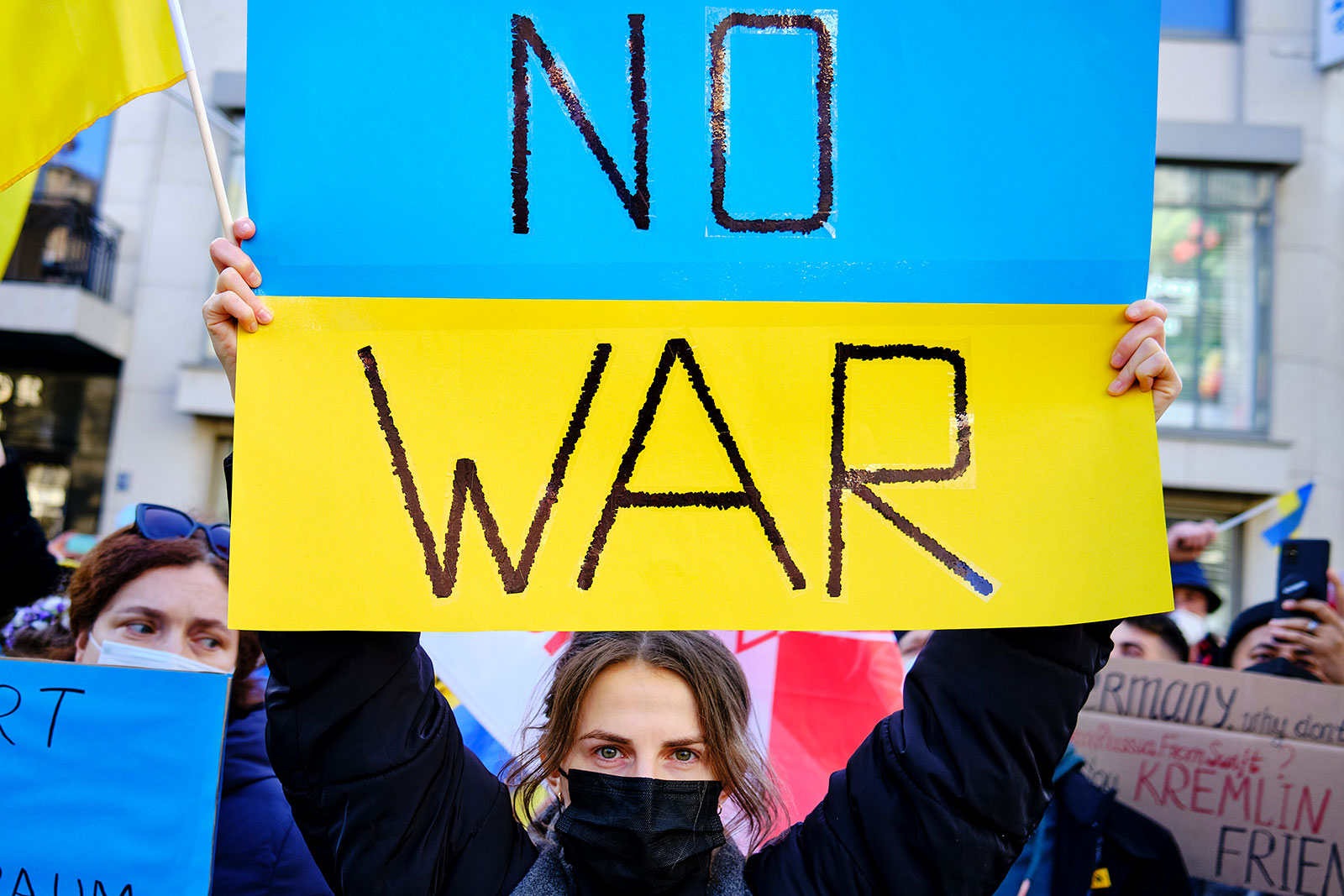 Proteste gegen Krieg in der Ukraine